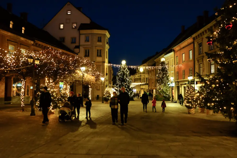 The festive season in Celje. Photo: STA