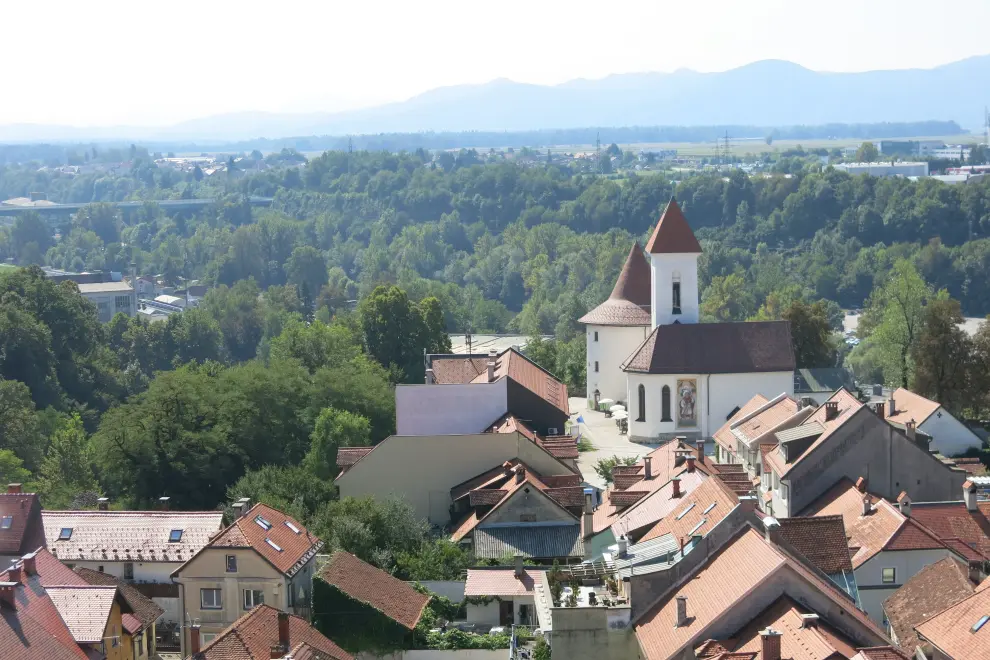 Kranj, the regional capital of Gorenjska, NW Slovenia. Photo: Tinkara Zupan/STA