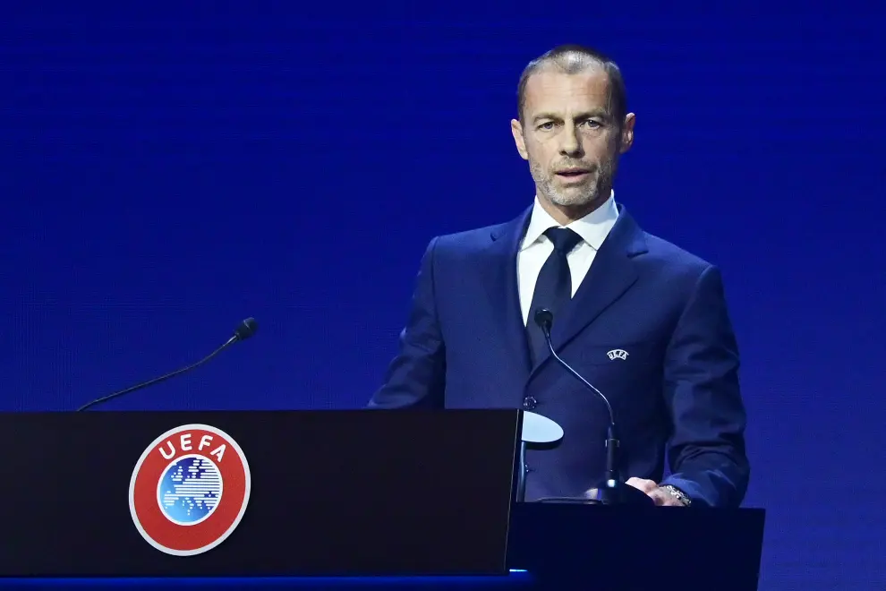 UEFA boss Aleksander Čeferin. Photo: dpa/STA