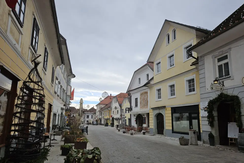 The historic centre of Radovljica. Photo: Tinkara Zupan/STA