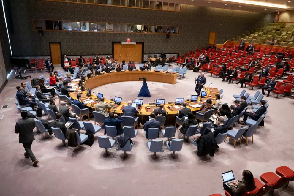 The UN Security Council in Session. Photo: Xinhua/STA