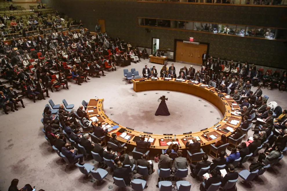 The UN Security Council Session on the Middle East. Photo: dpa/STA