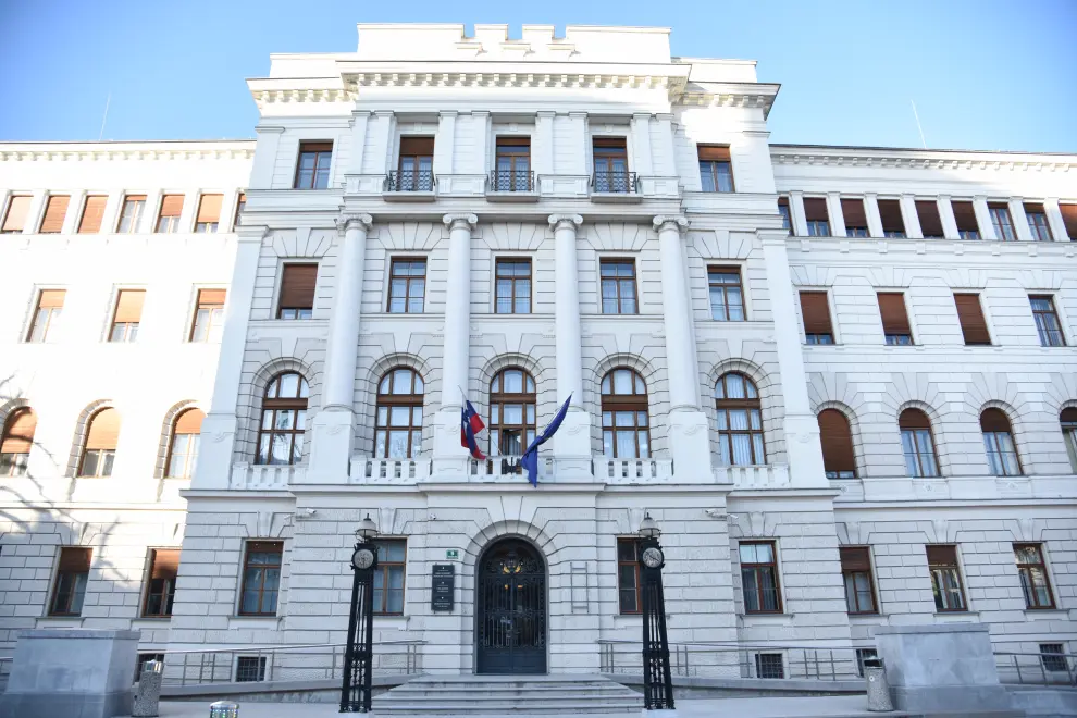 Ljubljana court house, which is also home to the Supreme Court. Photo: Aleš Osvald/STA