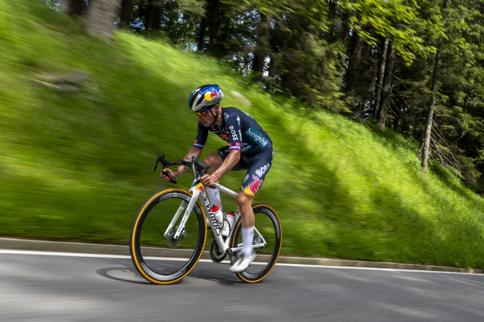 Slovenian cyclist Primož Rogljič (Red Bull-Bora-Hansgrohe). Photo: Red Bull Content Pool