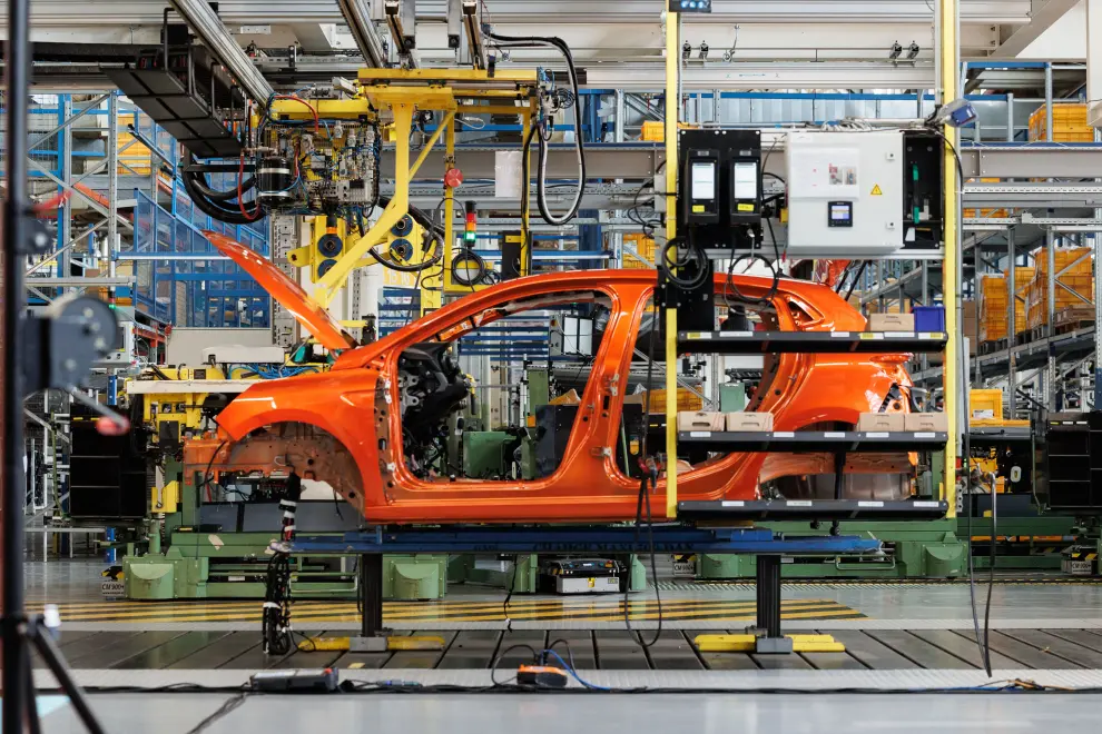 Revoz car assembly plant in Novo Mesto, SE Slovenia. Photo: Nebojša Tejić/STA