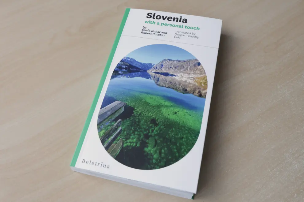 Slovenia with a personal touch, a guidebook by Špela Kuhar and Robert Potokar. Photo: STA