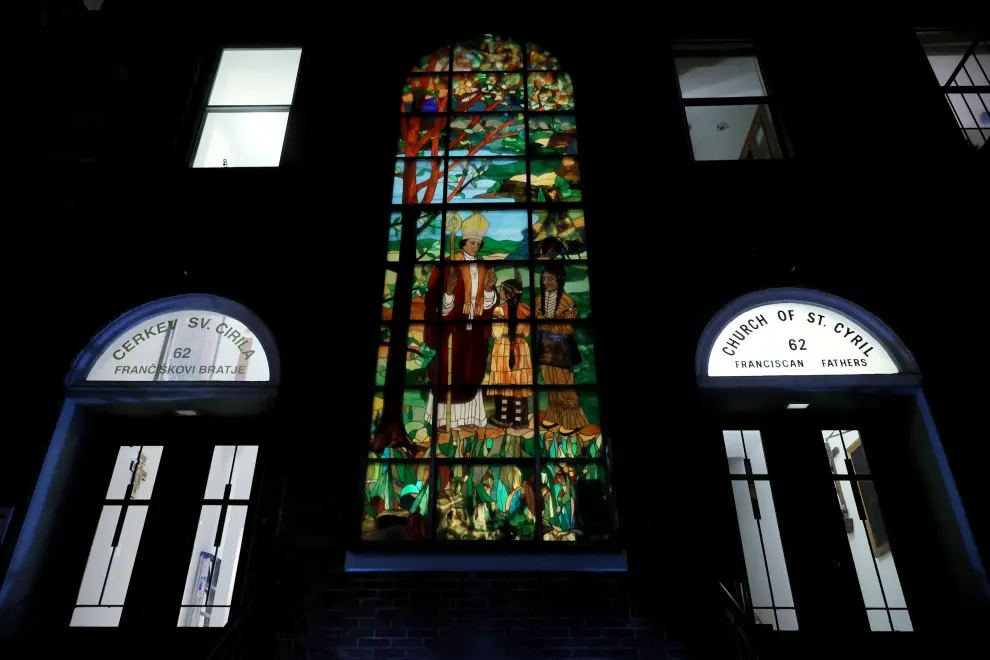 The Church of St Cyril in the East Village, Manhattan has served as the centre of the Slovenian expat community in New York since 1916. Photo: Daniel Novakovič/STA