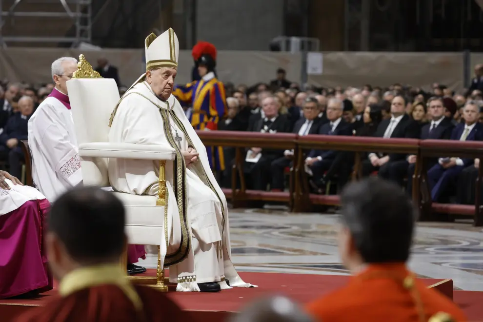 Pope Francis installs 21 cardinals at a ceremony in St. Peter's Basilica, Photo: ANSA