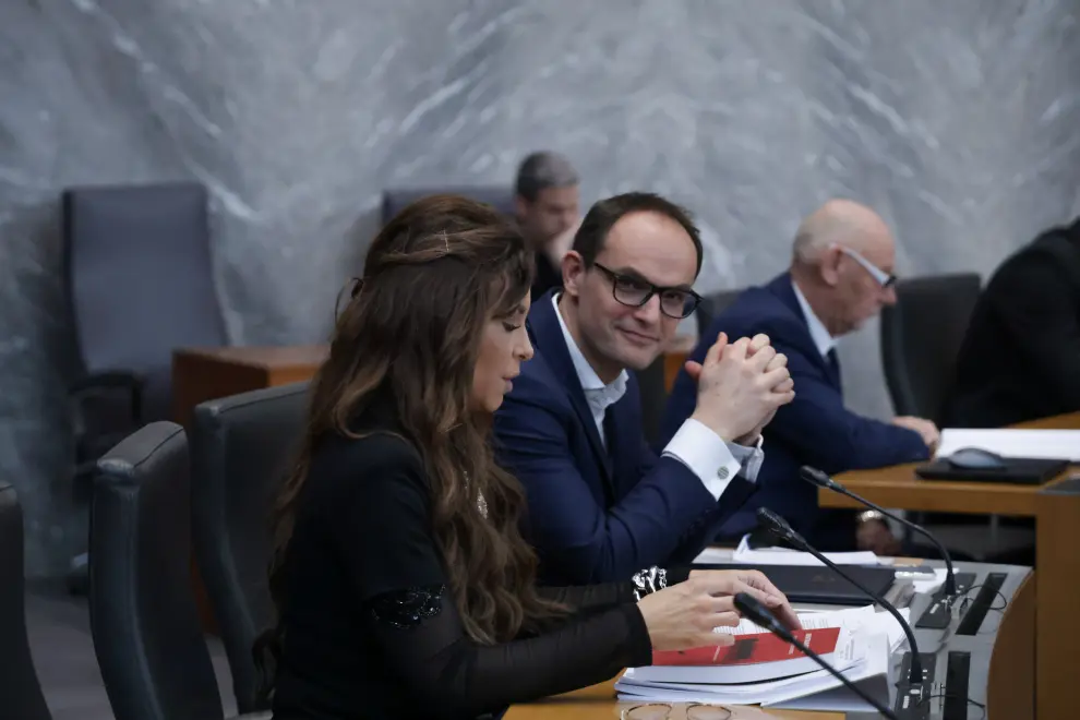 MPs Eva Irgl and Anže Logar (pictured) form a new faction with MP Tine Novak. Photo: Mateja Benec/STA