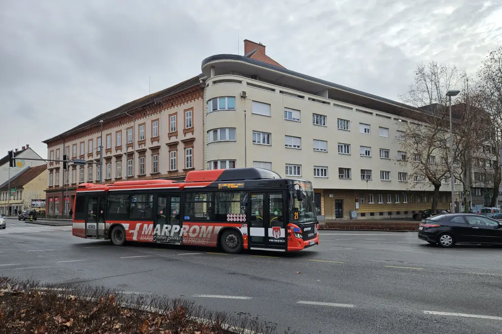 A Maribor city bus. Photo: Andreja Seršen Dobaj/STA