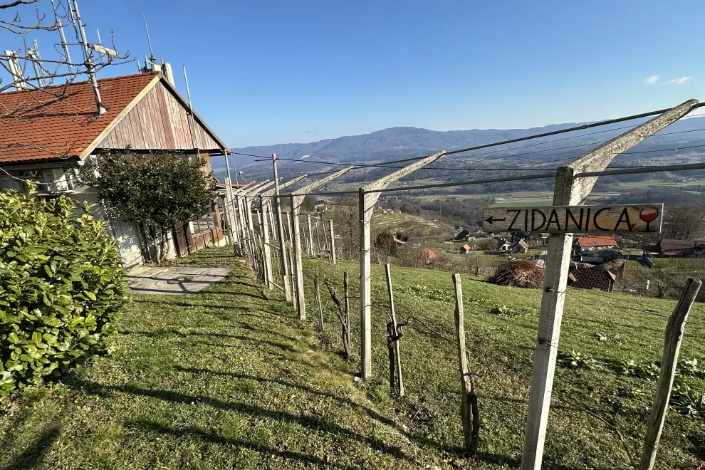 A vineyard cottage on Trška Gora hill near Novo Mesto (NE). Photo: Aleš Kocjan/STA