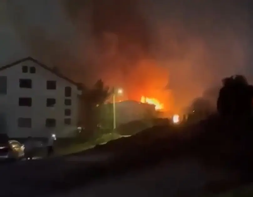 A fire at a nightclub in Kočani, North Macedonia, claimed 59 lives as many of the 140 injured are in critical condition. Photo: Screenshot/X