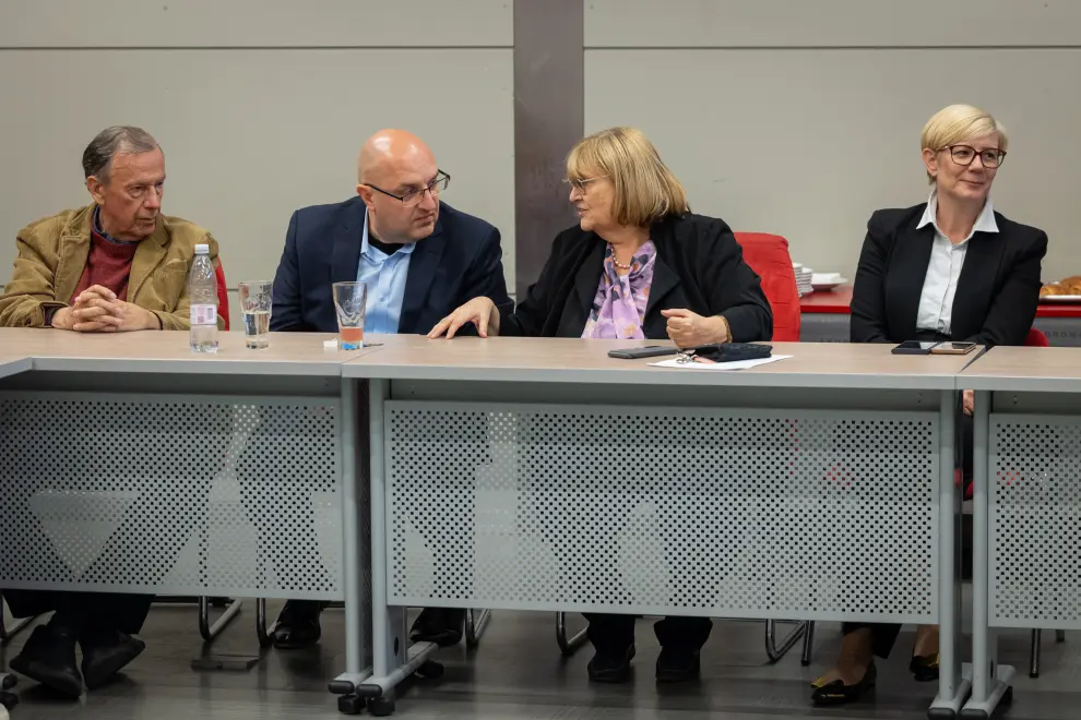 The University of Ljubljana School of Economics and Business hosts the leadership of the Academy of Management. Photo: Bor Slana/STA