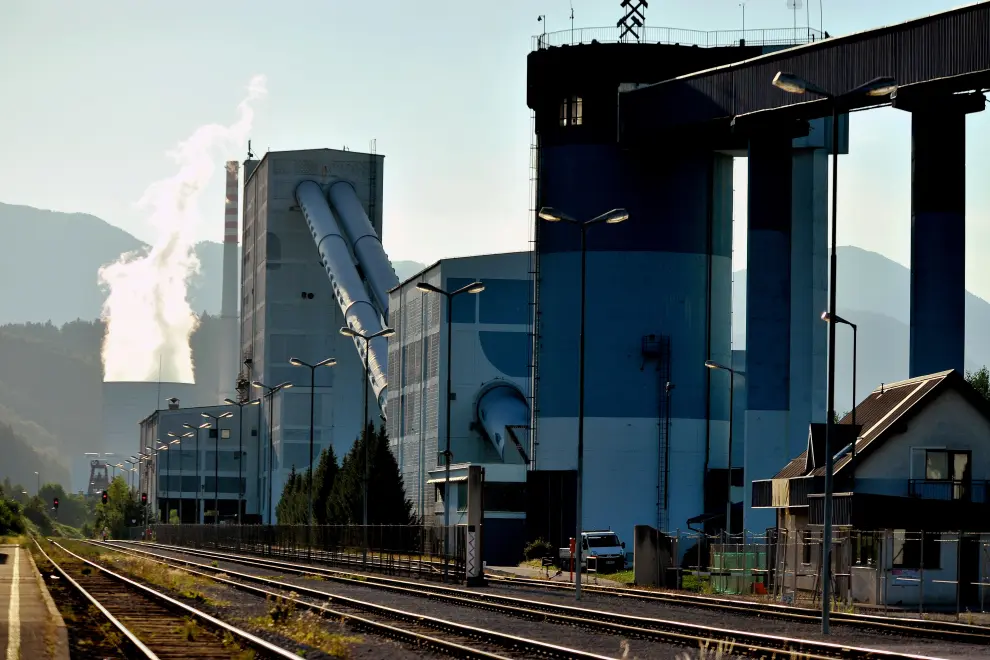 Velenje coal mine. Photo: Tamino Petelinšek/STA