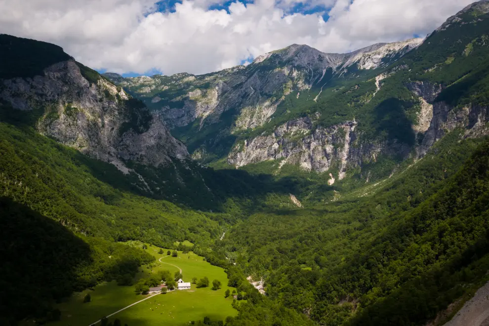 The Tolminka Valley in the Julian Alps, Slovenia. Photo: Anže Malovrh/STA