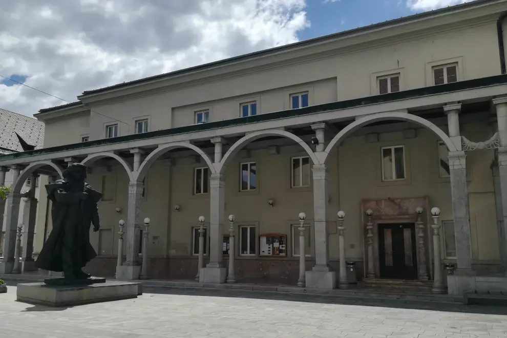 The Prešeren Theatre in Kranj. Photo: Zlatko Midžić/STA