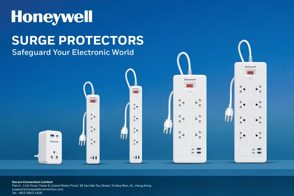 Secure Connection Launches Honeywell-Licensed Surge Protectors Range