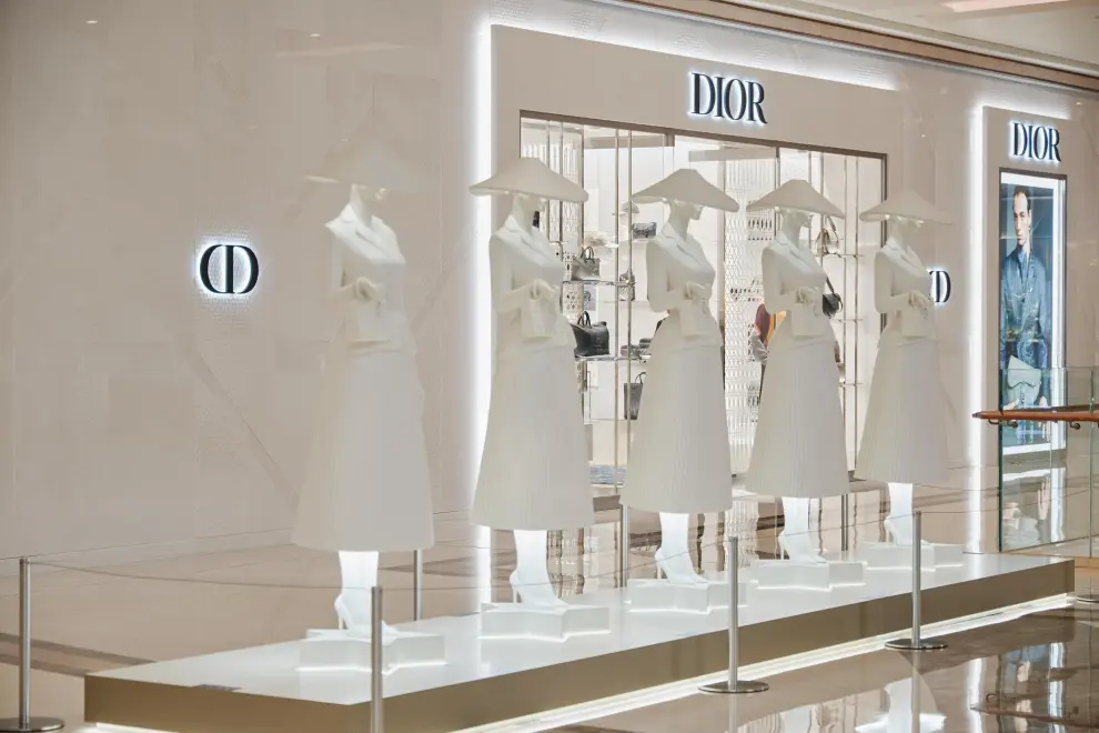 Celebrating the grand opening of Dior boutique at Galaxy Promenade, 