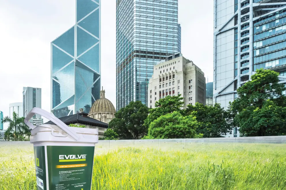 Evolve™, an innovative, non-lethal rodent control solution designed to target rat infestations at their root, is available in Hong Kong.