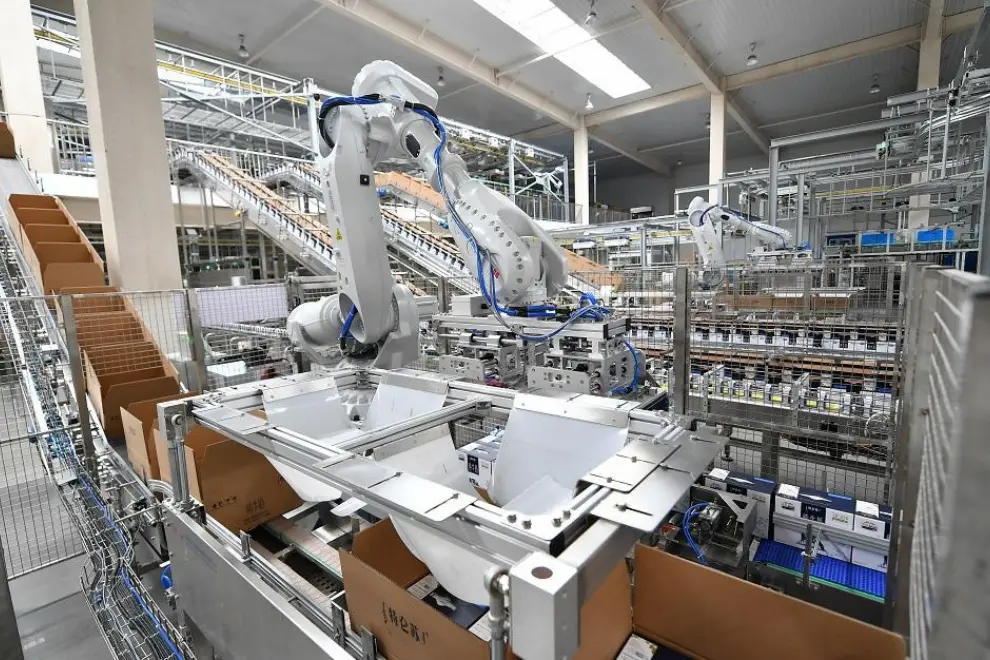 Fully Digitized Production Line at Mengniu Ningxia Factory