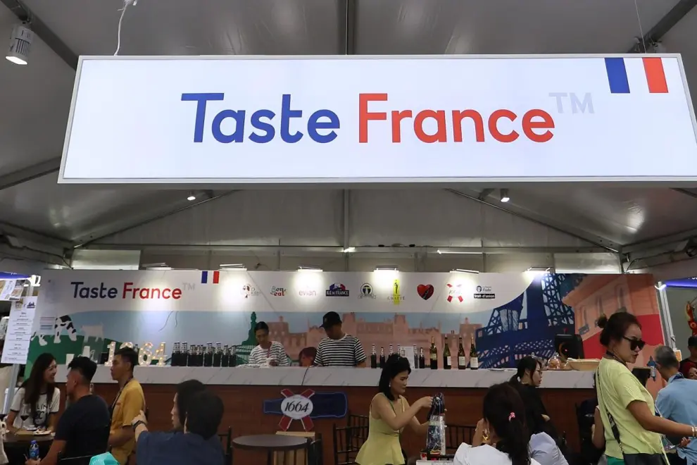 (Taste France headbooth)