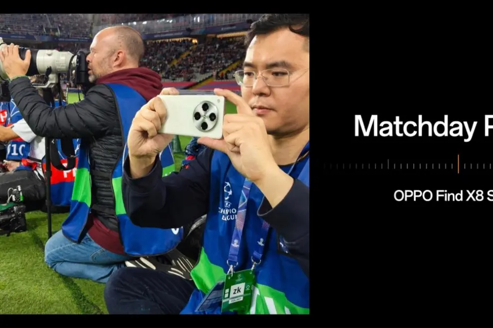 OPPO Find X8 series as the Matchday Phone