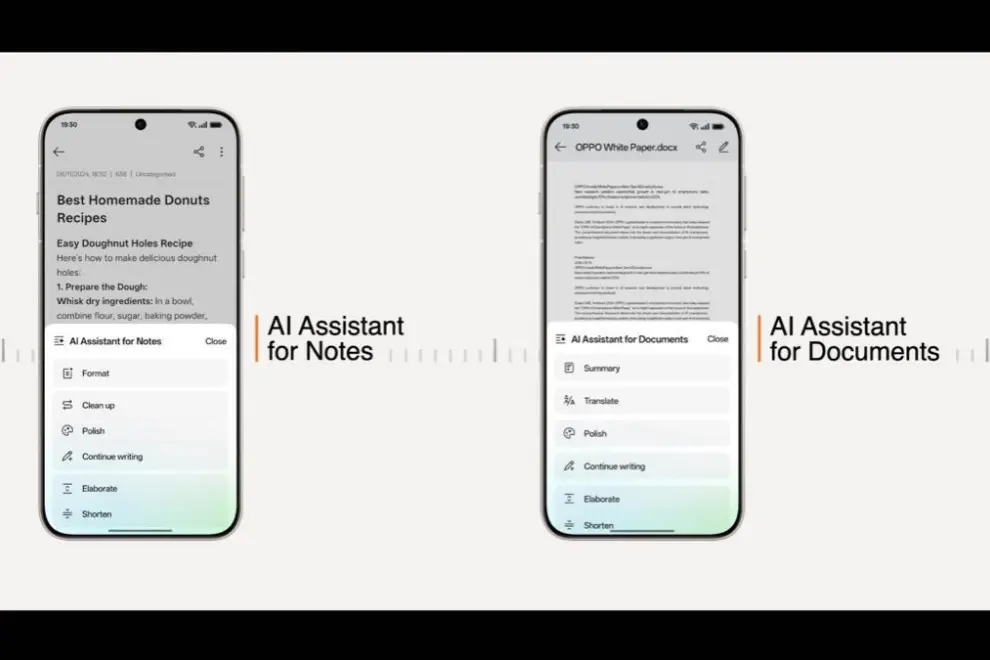 AI Assistant for OPPO Notes and Documents