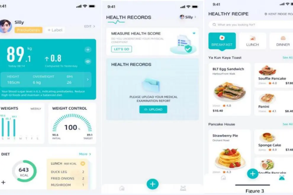 Health+, a Personalised Nutrition Guide and Assistant that aims to simplify health management to improve overall health outcomes for patients