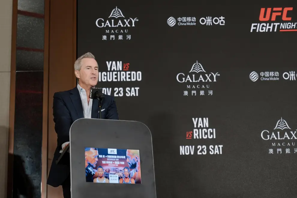 Mr. Kevin Kelley, Chief Operating Officer, Macau of Galaxy Entertainment Group mentioned that Galaxy Macau has actively supported, participated in, and organized various world's top sports events and activities in line with the Macao SAR Government's development strategy.