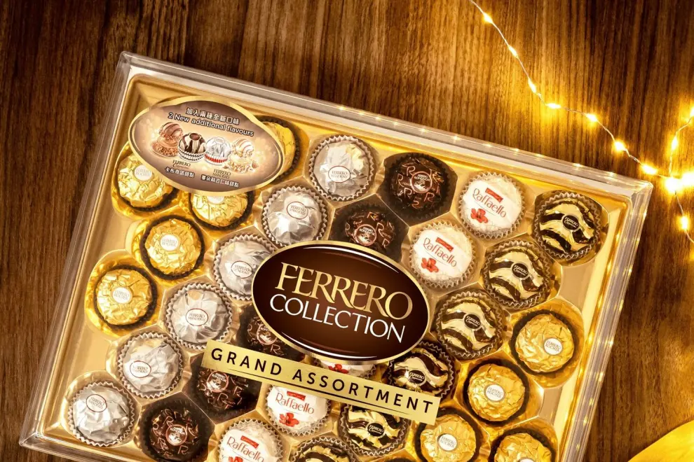 Ferrero Collection Grand Assortment, featuring 2 new flavours : Manderly, Cappuccino