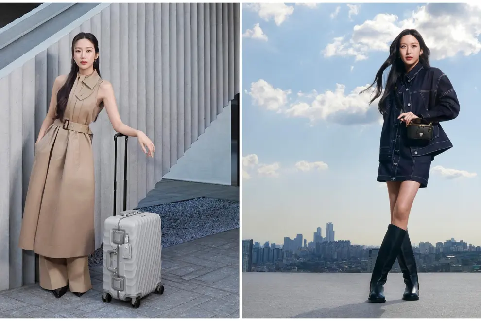 TUMI FW24 Mun Ka Young campaign