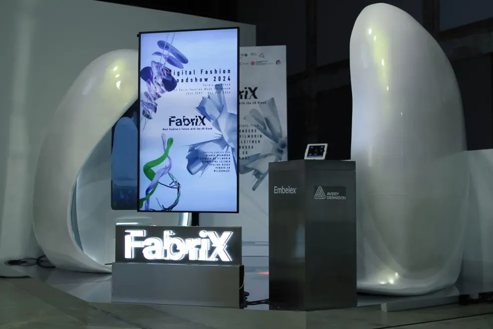 FabriX Paris Fashion Week 2024 Kiosk front