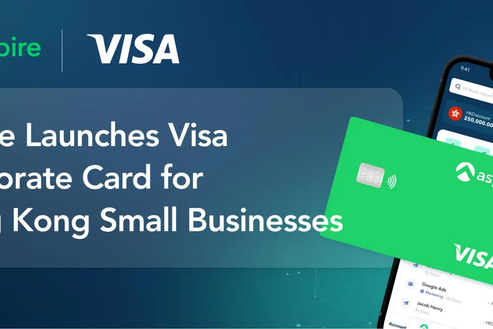 Aspire Launches Visa Corporate Card for Hong Kong Small Businesses