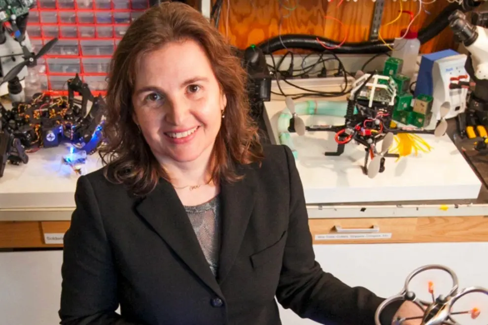 Professor Daniela Rus. Photo courtesy of the Computer Science and Artificial Intelligence Laboratory (CSAIL).