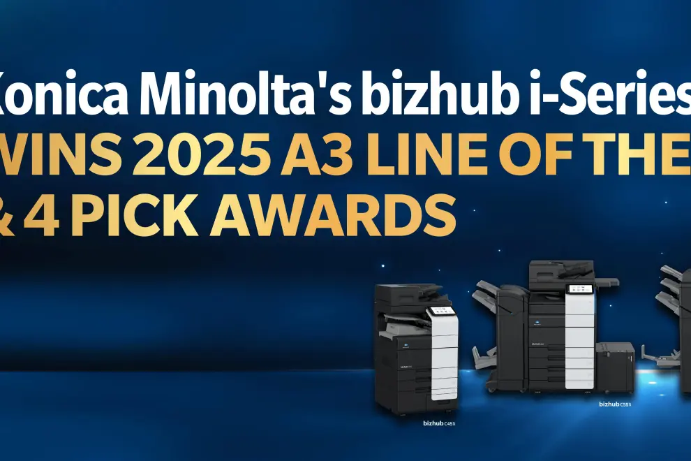 Konica Minolta wins 2025 A3 Line of the Year Award