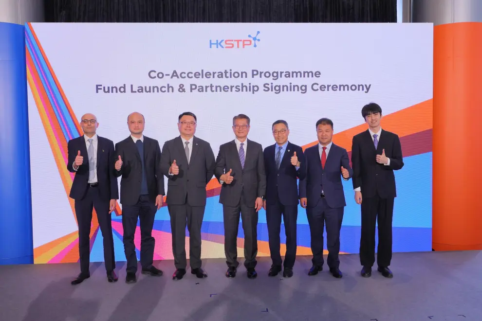 HKSTP officially launched the fund for the HKSTP Co-Acceleration Programme, Hong Kong's first-ever Public-Private Partnership (PPP) in innovation and technology sector that is managed by a Hong Kong statutory body, a HKSTP subsidiary which is licensed with the Securities and Futures Commission (SFC) to act as an Investment Manager of a Hong Kong Limited Partnership Fund (HKLPF), and announced the first batch of four strategic partners in this partnership.