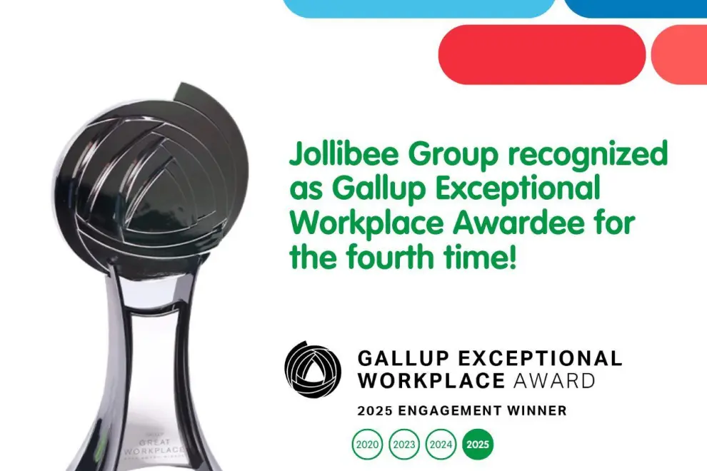 Jollibee Group remains the sole Philippine-based company to be recognized by the prestigious award