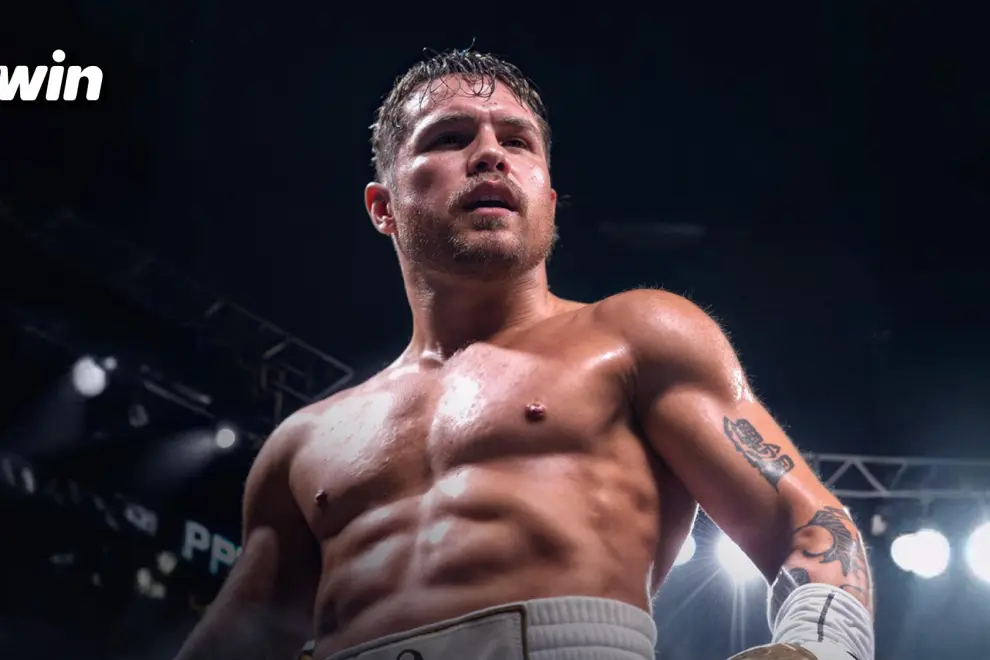 1win x Canelo Alxarez 1200x800