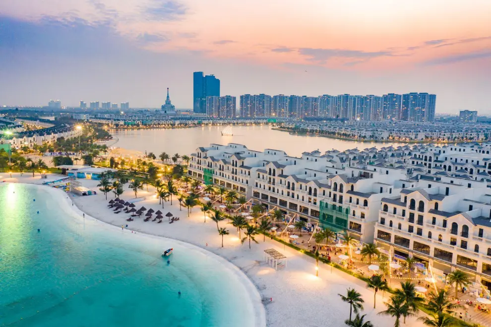 Vinhomes Ocean Park 1 urban area, part of the Vingroup ecosystem.