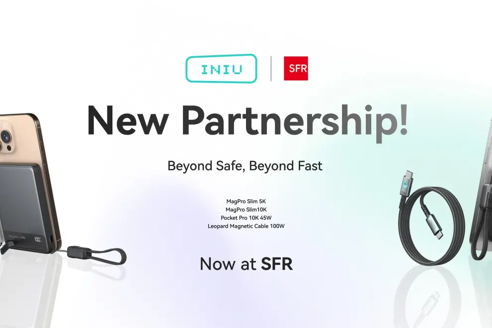 INIU Expands European Footprint Through Strategic Partnership with SFR