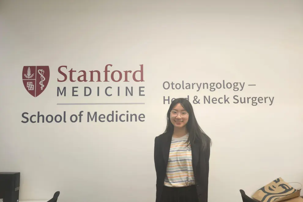 Biomedical Engineering student Jarinyagon CHANTAWANNAKUL gains hands-on research experience during her summer internship at Stanford University's Department of Otolaryngology, School of Medicine.