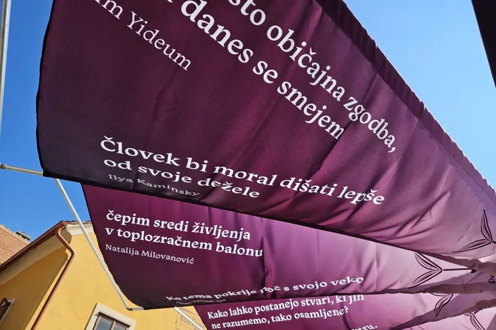 Days of Poetry and Wine in Ptuj. Photo: Andreja Seršen Dobaj/STA