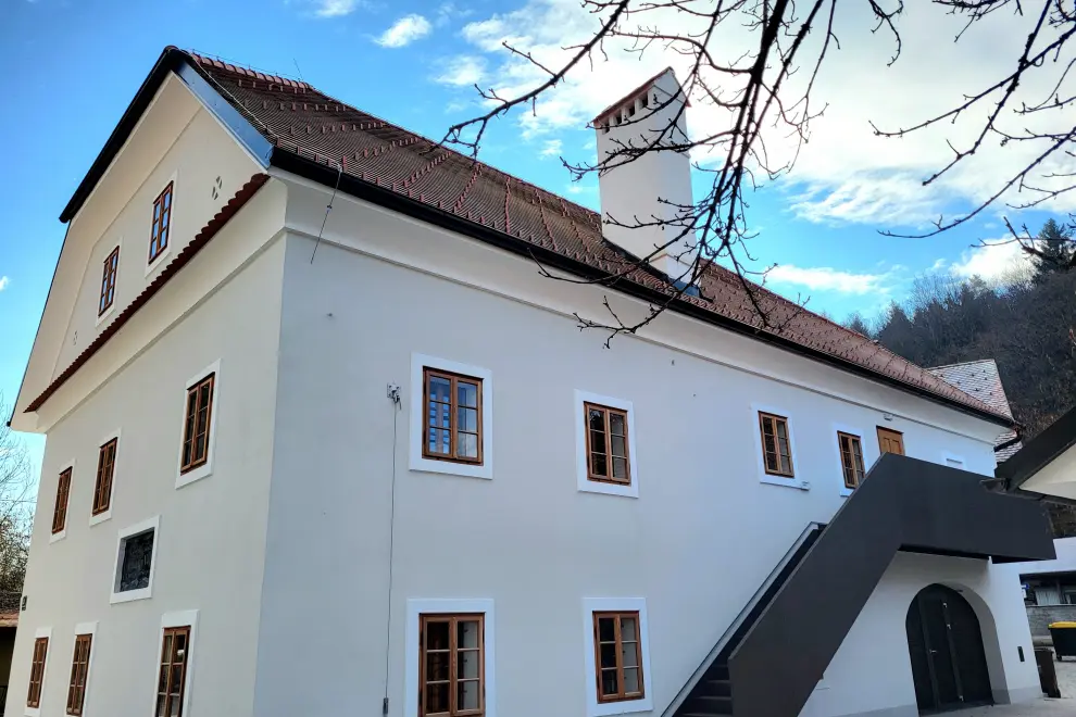 The renovated Vodnik Homestead in the Šiška borough. Photo: Mateja Benec/STA