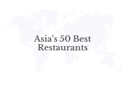 Asia's 50 Best Restaurants